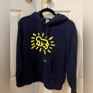 Keith Haring’s Radiant Baby, Hoodie from Uniqlo! 100% cotton.